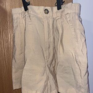 Xs Zara Light Tan Casual Shorts